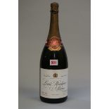 A 150cl magnum bottle of Louis Roederer 'Extra Dry' 1978 vintage champagne.