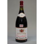 A 150cl magnum bottle of Crozes Hermitage Domaine Thalabert, 1983, Paul Jaboulet Aine. (1)