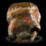 Interior Design/Minerals: A massive Tiffany jasper specimen, Madagascar, 45cm high by 61cm wide by