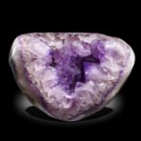 Interior design/minerals: An amethyst geode, Brazil, 38cm high