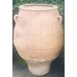 Greek planter/pot: A similar larger oil storage jar, 109cm high