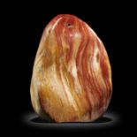 Interior design/minerals: A massive imperial jasper freeform, Madagascar, 58cm high