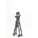 Interior Sculpture/Ornaments: Ann Vrielinck, Hug, Bronze, Signed, Edition of 99, 41cm high by 17cm