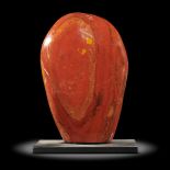 Interior design/minerals: A red jasper freeform, Madagascar, 18cm high