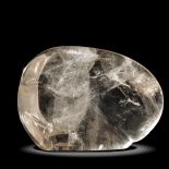 Interior design/minerals: A quartz clear freeform, Madagascar, 14cm wide