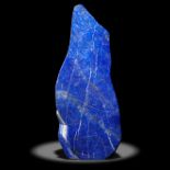 Interior design/minerals: A lapis lazuli freeform, 44cm high, 11kg