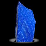 Interior design/minerals: A lapis lazuli freeform, 47cm high, 16.1kg