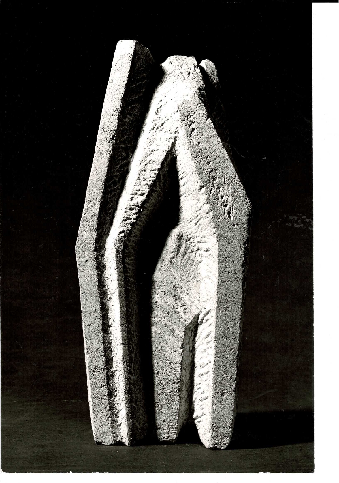 Sculpture:▲ Geoffrey Harris, British 1928-2019 Enclave, 1963 Portland stone 49cm by 22cm by 16cm - Image 3 of 4