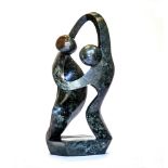 Modern Sculpture: Tendai Chipiri First Dance Opalstone Signed 70cm high by 34cm wide by 30cm deep