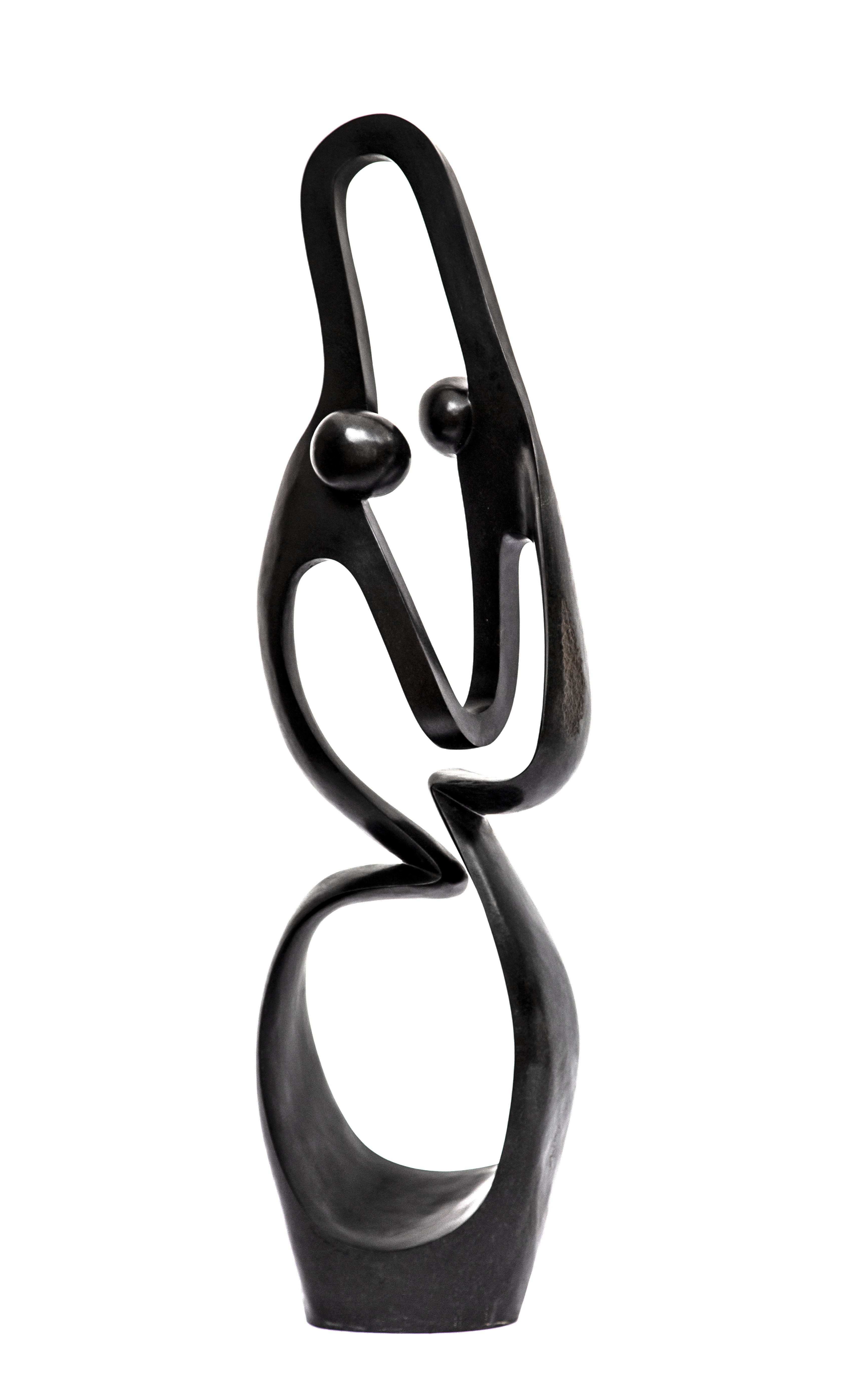 Modern Sculpture: Tendai Chipiri First Dance Springstone Signed 220cm high by 62cm wide by 47cm deep