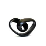 Modern Sculpture: Tonderai Sowa Feeling the Movement Springstone Signed 20cm high by 30cm wide by
