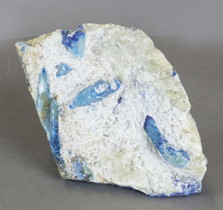 Interior Design/Minerals: An Afghanite on Lapis matrix, 10cm by 10cm - Image 3 of 4