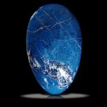 Interior Design/Minerals: An usually large blue jean Lapis lazuli egg, 37cm high, 17.6kgThis egg was