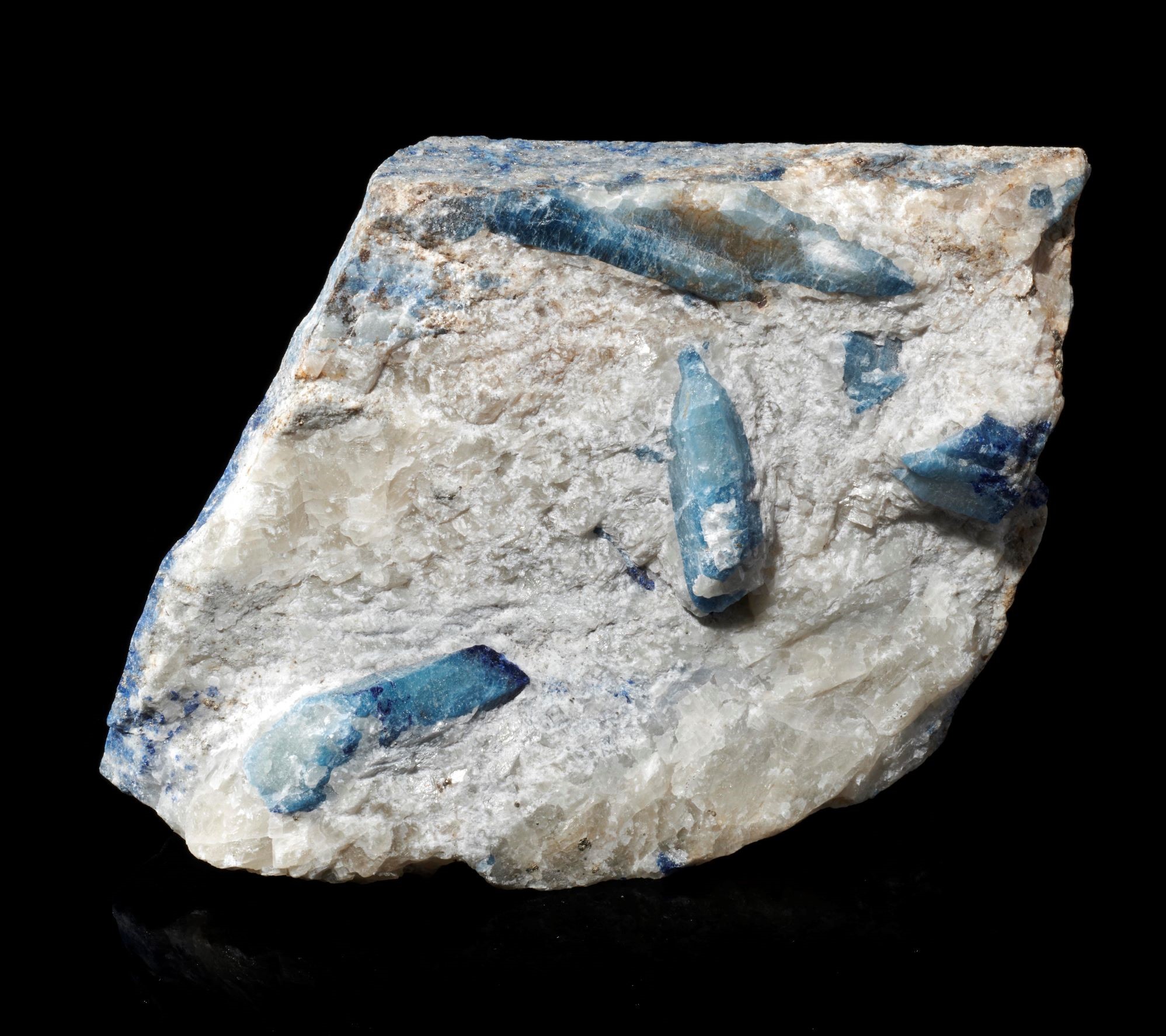 Interior Design/Minerals: An Afghanite on Lapis matrix, 10cm by 10cm