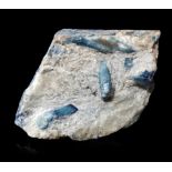 Interior Design/Minerals: An Afghanite on Lapis matrix, 10cm by 10cm