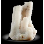 Interior Design/Minerals: Two unusual quartz |stalactite| groups, India, the largest 21cm high