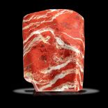 Interior Design/Ornament: A Red jasper freeform, Southern Africa, 41cm by 34cm