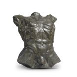 Sculpture: ▲ Hubert Yencesse, Bronze torso of a man , 1900-1987, Signed Hubert Yencesse and