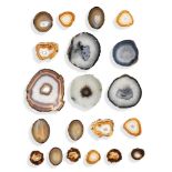 Interior Design/Ornament: Twenty agate slices