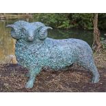 Sculpture: Jill Tweed, Stud, Bronze, Signed and numbered 3 from an edition of 3, 82cm high by