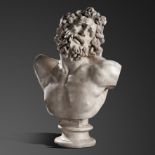 Interior Design/Decoration: After the Antique: A monumental plaster bust of Hercules, modern ,