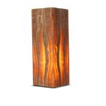 Interior Design/Ornament: A banded onyx light, 61cm high