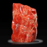 Minerals/Interior Design: A massive red jasper freeformSouth Africa67cm, 163kg