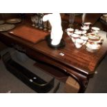 Antique mahogany dining table