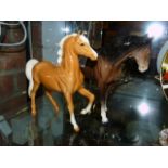 Pair of Beswick horse figures