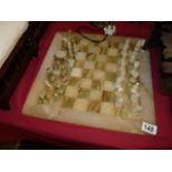 Onyx Chess set and board