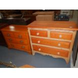 2 chests and cabinet