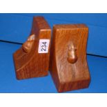 Pair of Mouseman Bookends