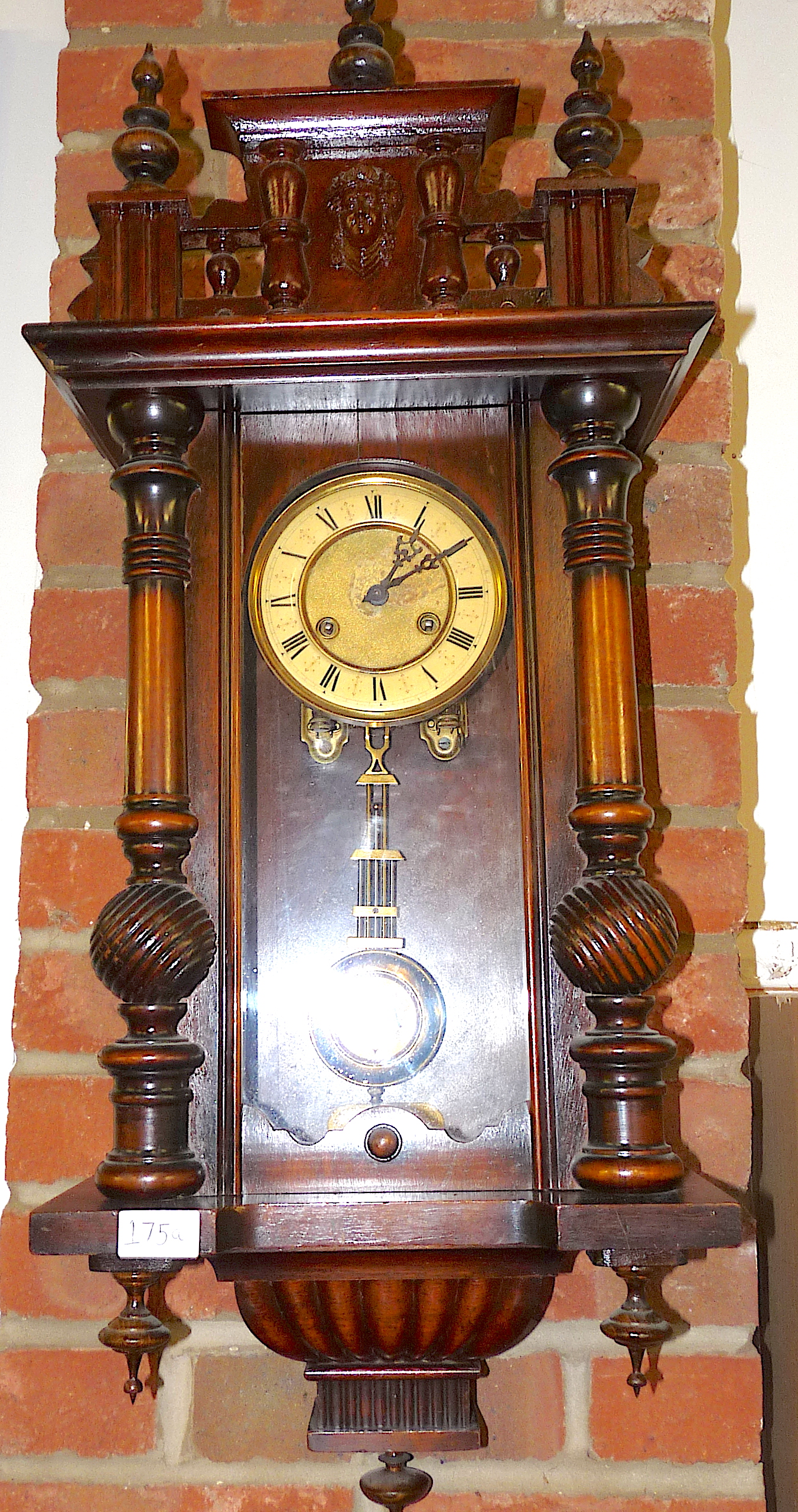 Junghans Antique German Vienna Style wall clock