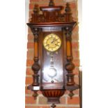 Junghans Antique German Vienna Style wall clock