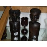 3 x African items
