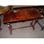 Victorian games table
