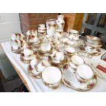 Royal Albert Old Country Rose tea ware - over 75 pieces