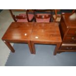 2 coffee tables