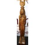 Wooden African figure - 85cm height