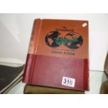 Vintage Addapage stamp album and various stamps