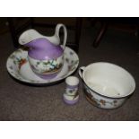 Minton "Chinese" decorative jug and bowl