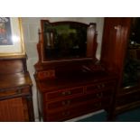 Victorian oak chest