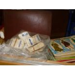 Bag of assorted cigarette and Brooke Bond tea cards