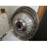 Set of six wheel hub caps - Ford Zephyr/Cortina
