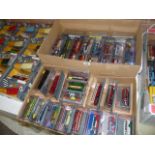 2 boxes of Corgi omnibus and assorted die-cast buses (35)