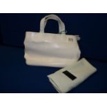 Radley white leather handbag