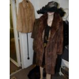 Collection of fur coats