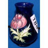 Small Moorcroft Anemone vase 19cm in excellent condition