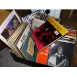 Box of Jazz, Dixie and Swing LP records
