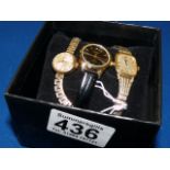 3 x ladies watches